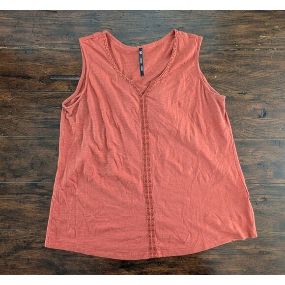 Kuhl Shay Tank Size L Burnt Orange Sleeveless Top - Picture 1 of 10